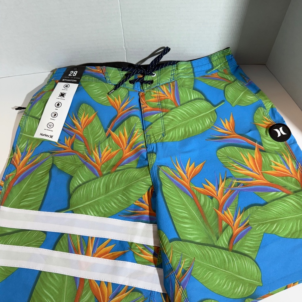 Men's Phantom+ Block Party Renegade Boardshort 18" In Arctic Neon